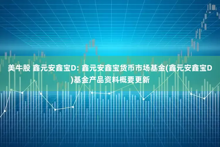 美牛股 鑫元安鑫宝D: 鑫元安鑫宝货币市场基金(鑫元安鑫宝D)基金产品资料概要更新