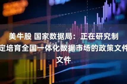 美牛股 国家数据局：正在研究制定培育全国一体化数据市场的政策文件