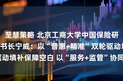 至慧策略 北京工商大学中国保险研究院副院长兼秘书长宁威：以“普惠+精准”双轮驱动填补保障空白 以“服务+监管”协同筑牢消费信任