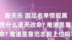 股天乐 国足名单惊现黑马! 马镇凭什么逆天改命? 难道是靠范志毅上位吗?